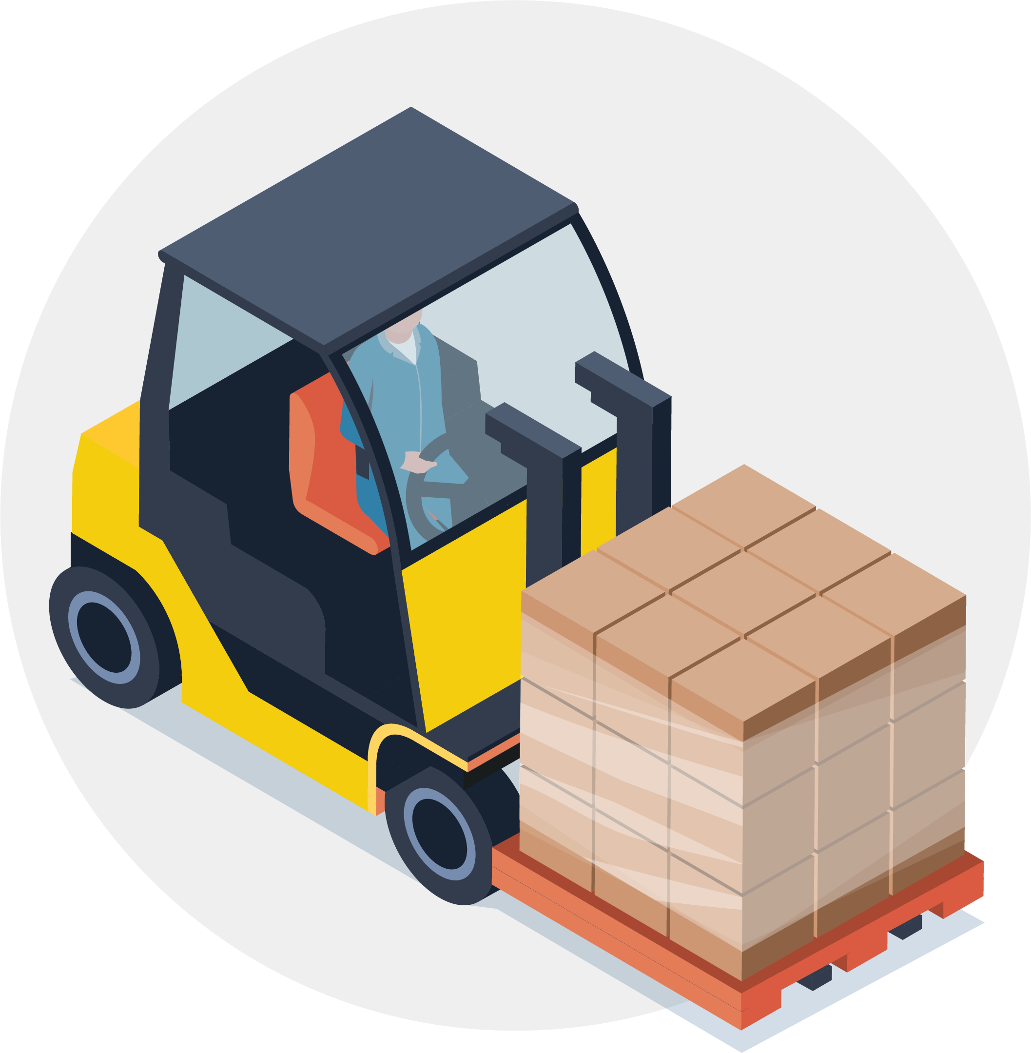 Warehouse Fork Lift